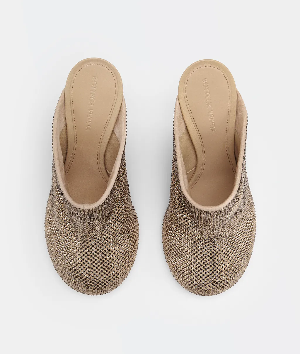 Bottega Veneta Dot Sock Embellished Mules