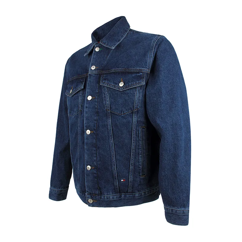 Washing Effect Denim Jacket