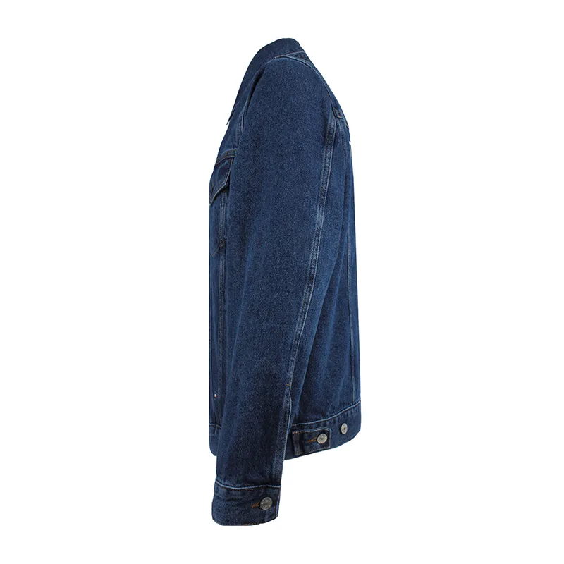 Washing Effect Denim Jacket
