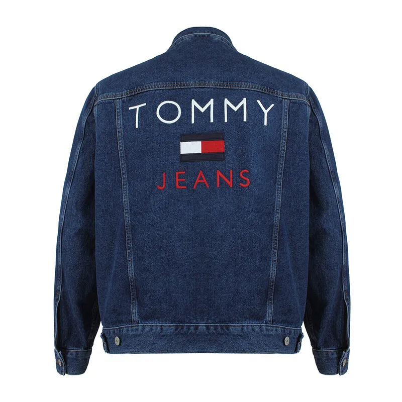 Washing Effect Denim Jacket