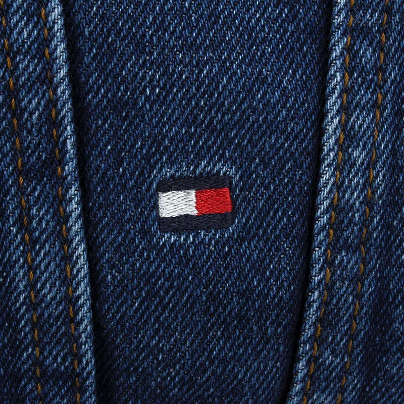 Washing Effect Denim Jacket