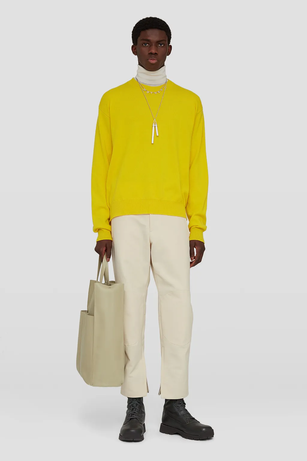 Jil Sander Zipped Ankle Trousers