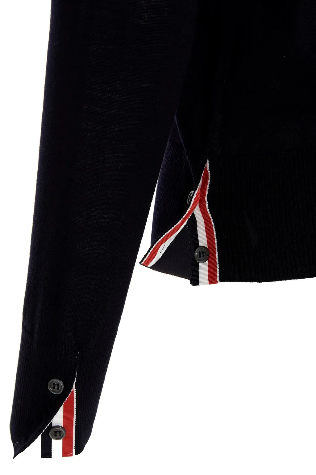 Thom Browne 4 Bar V-Neck Cardigan