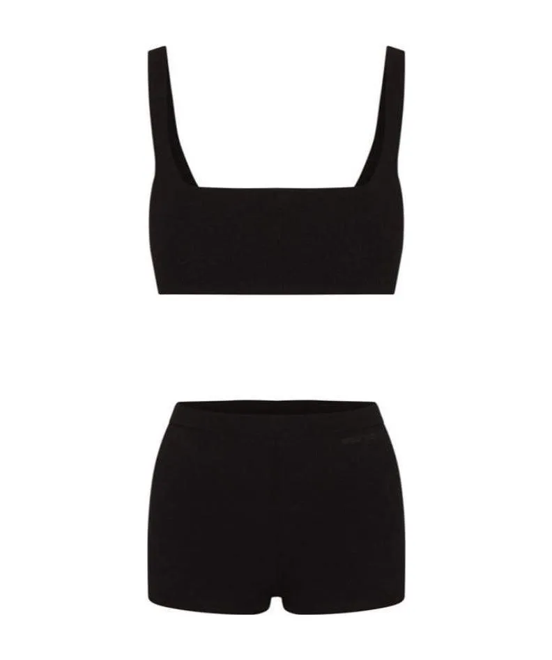 Logo Knitting Suit