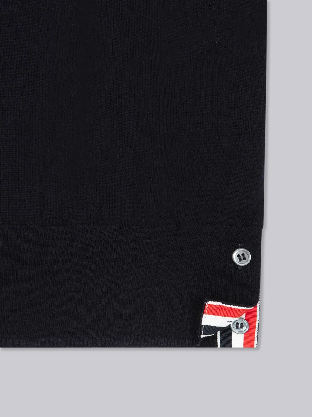 Thom Browne 4-Bar Ribbed Knit Sweater