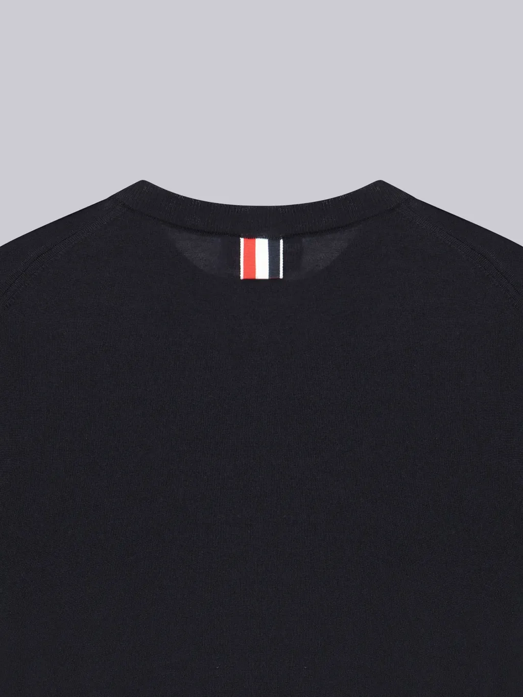 Thom Browne 4-Bar Ribbed Knit Sweater