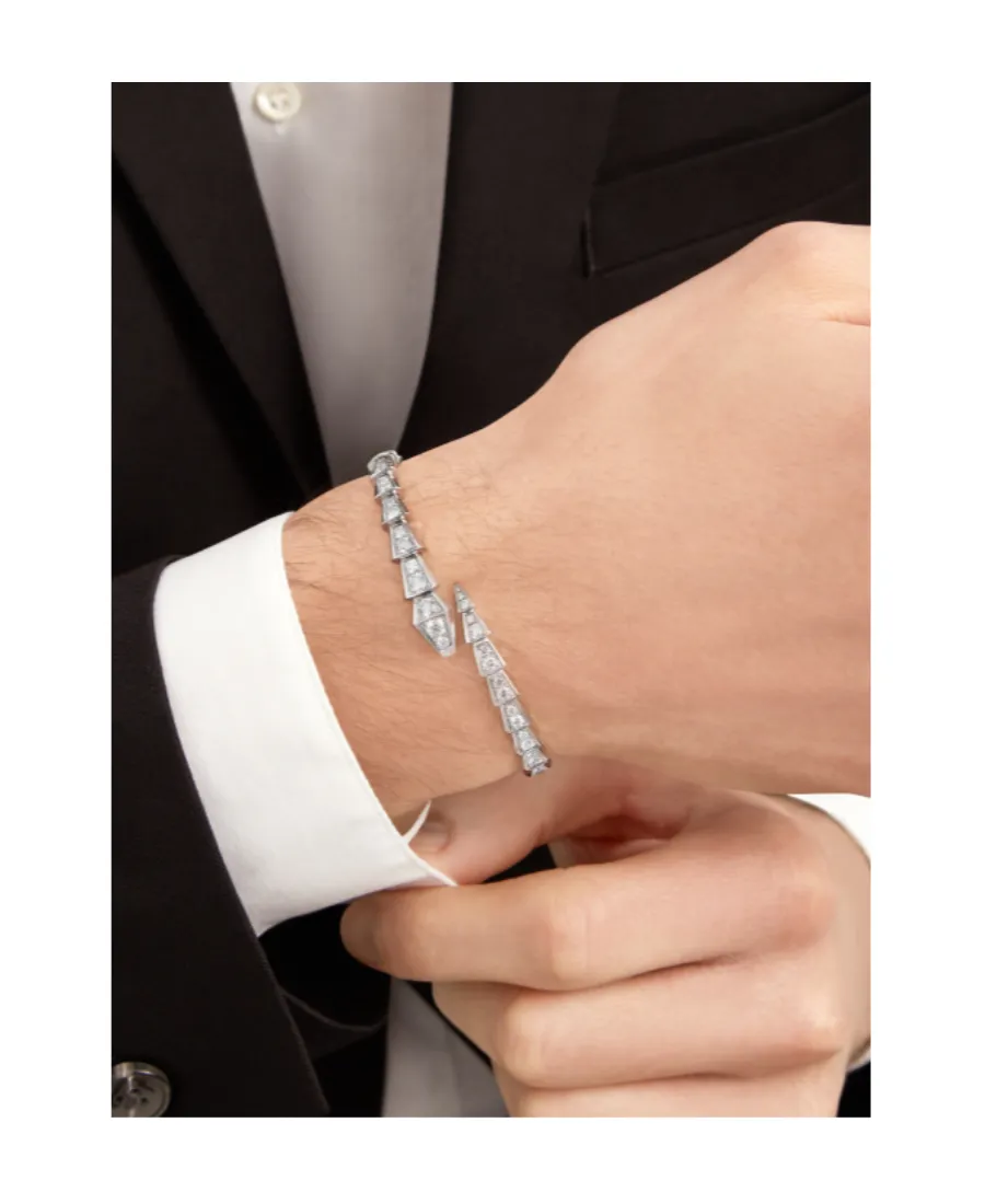 Snake Set With Diamond Bracelet