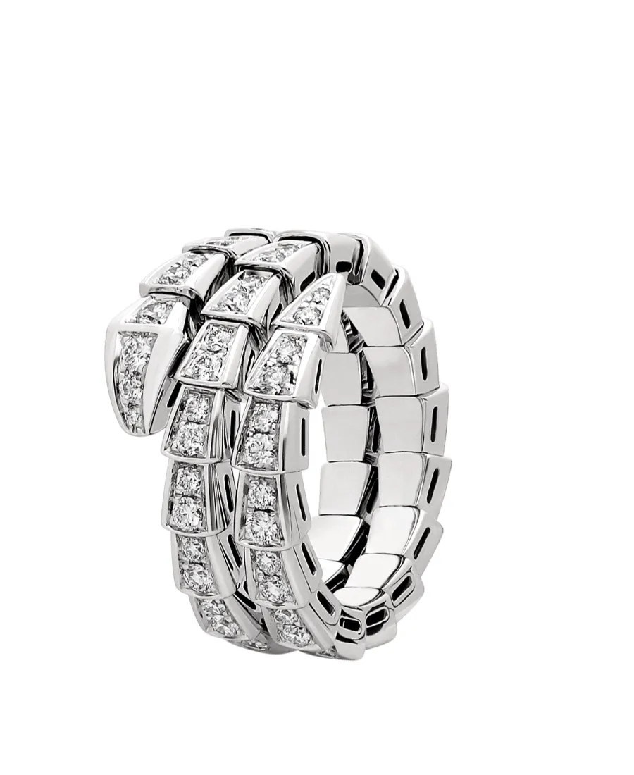 Serpentine Double Ring