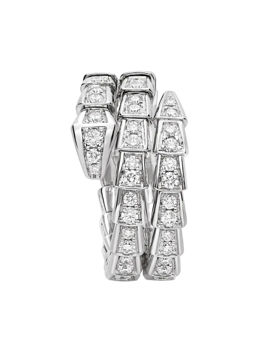 Serpentine Double Ring