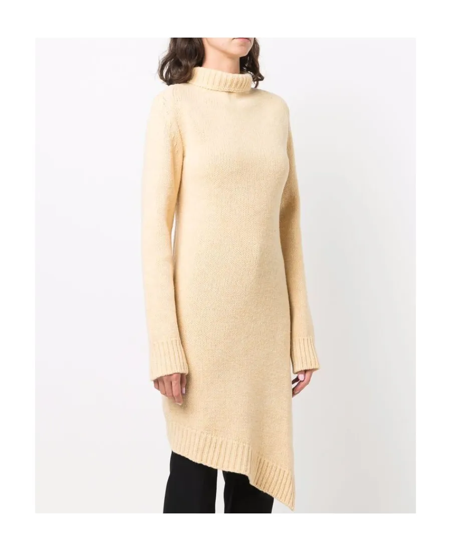 Jil Sander Roll-Neck Asymmetric Jumper