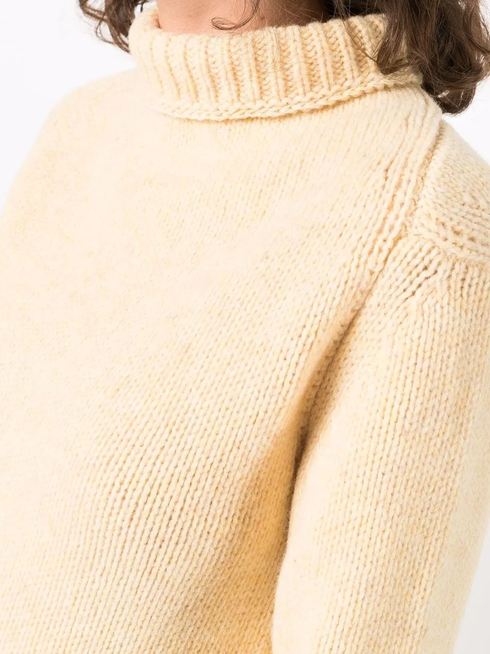 Jil Sander Roll-Neck Asymmetric Jumper