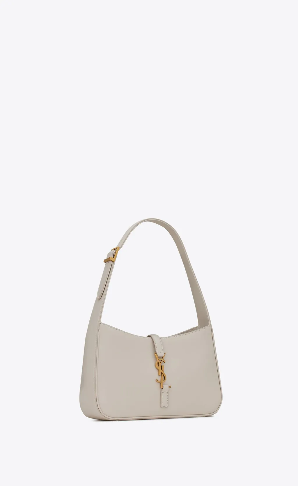 Saint Laurent Le 5 à 7 Logo Plaque Hobo Bag