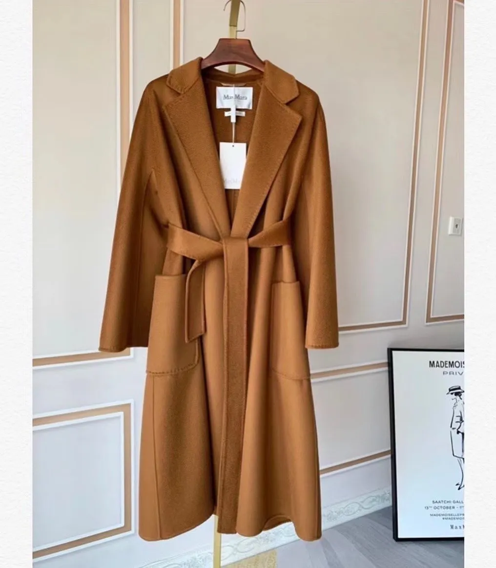 Max Mara Ludmilla Belted Long-Sleeved Coat