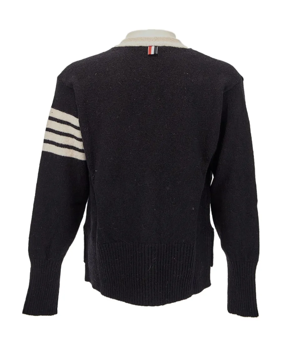 4-Bar Stripe Cardigan