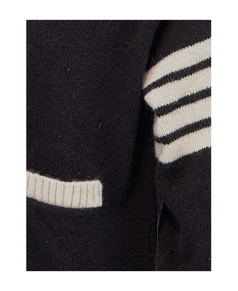 4-Bar Stripe Cardigan