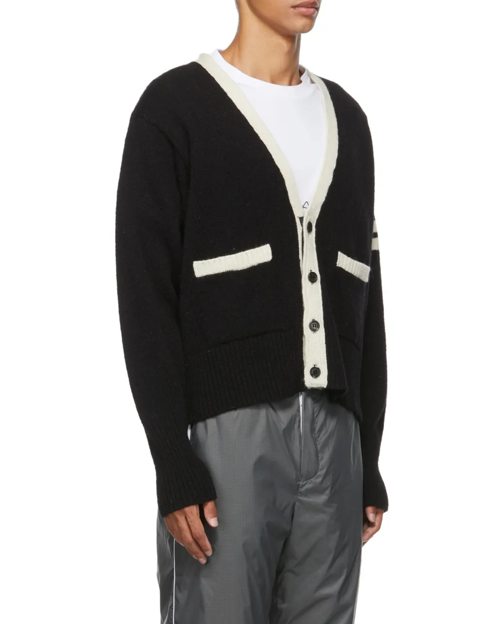 4-Bar Stripe Cardigan