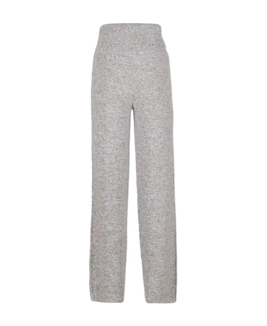 Off-White Ribbed Hem Knitted Pants