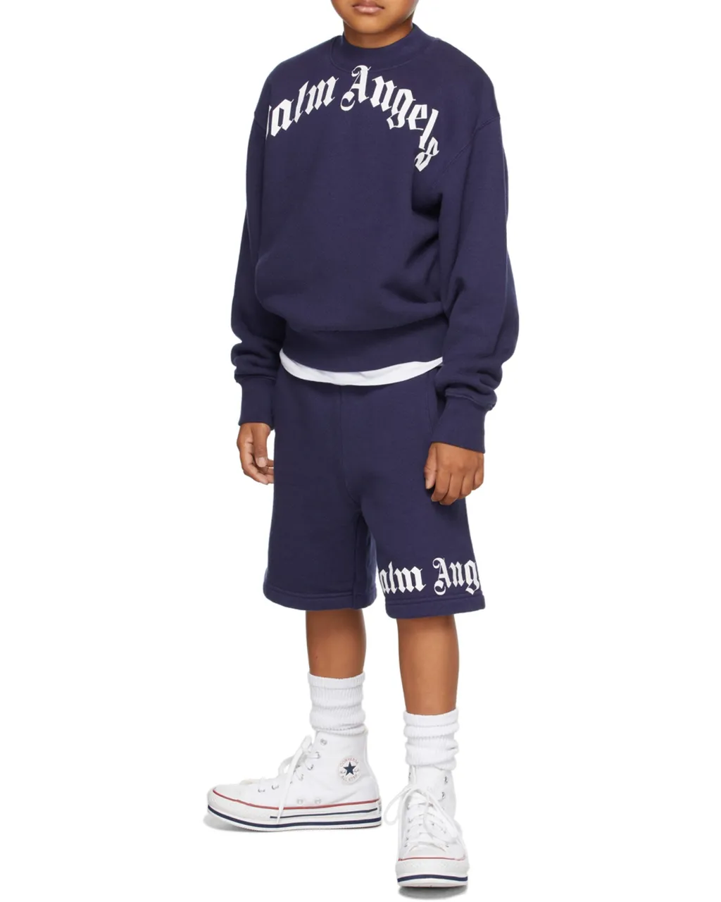 Logo Print Crew Neck Sweatshirt