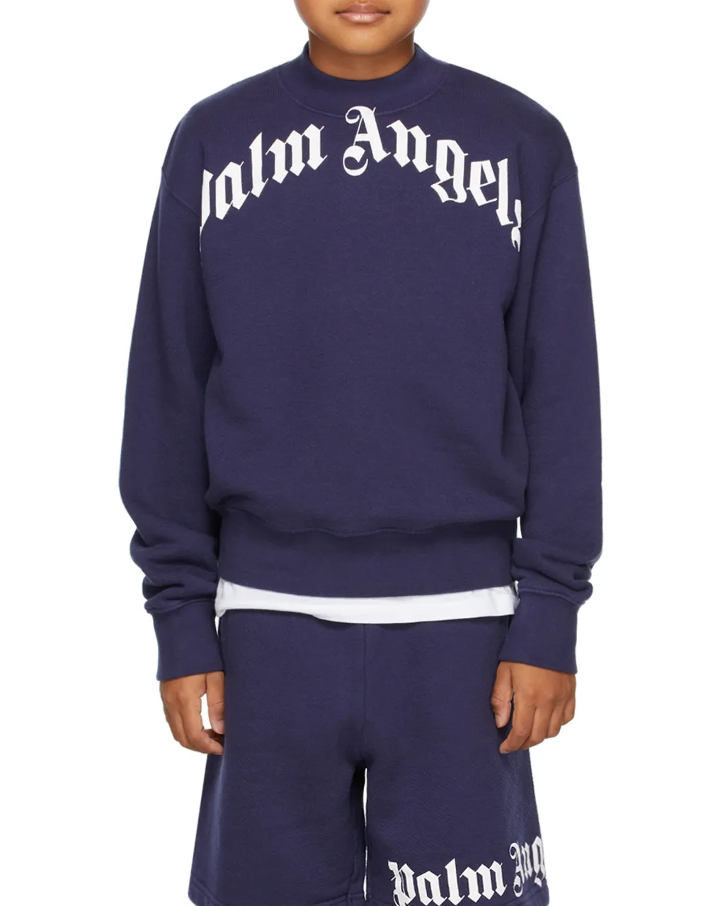 Logo Print Crew Neck Sweatshirt