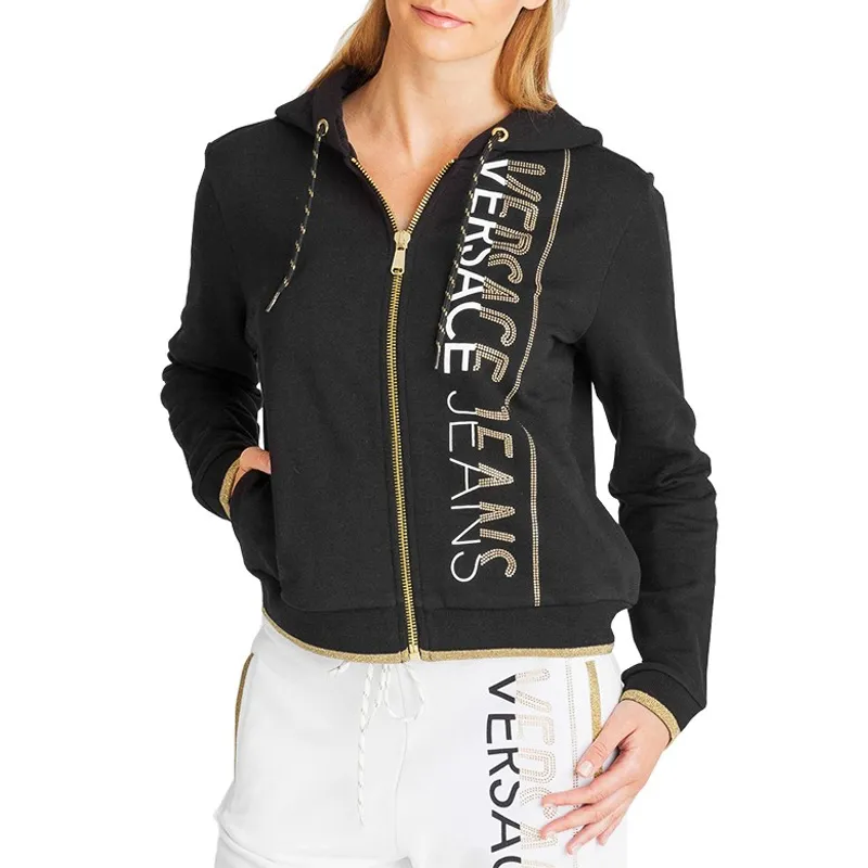 Printed Logo Casual Jacket