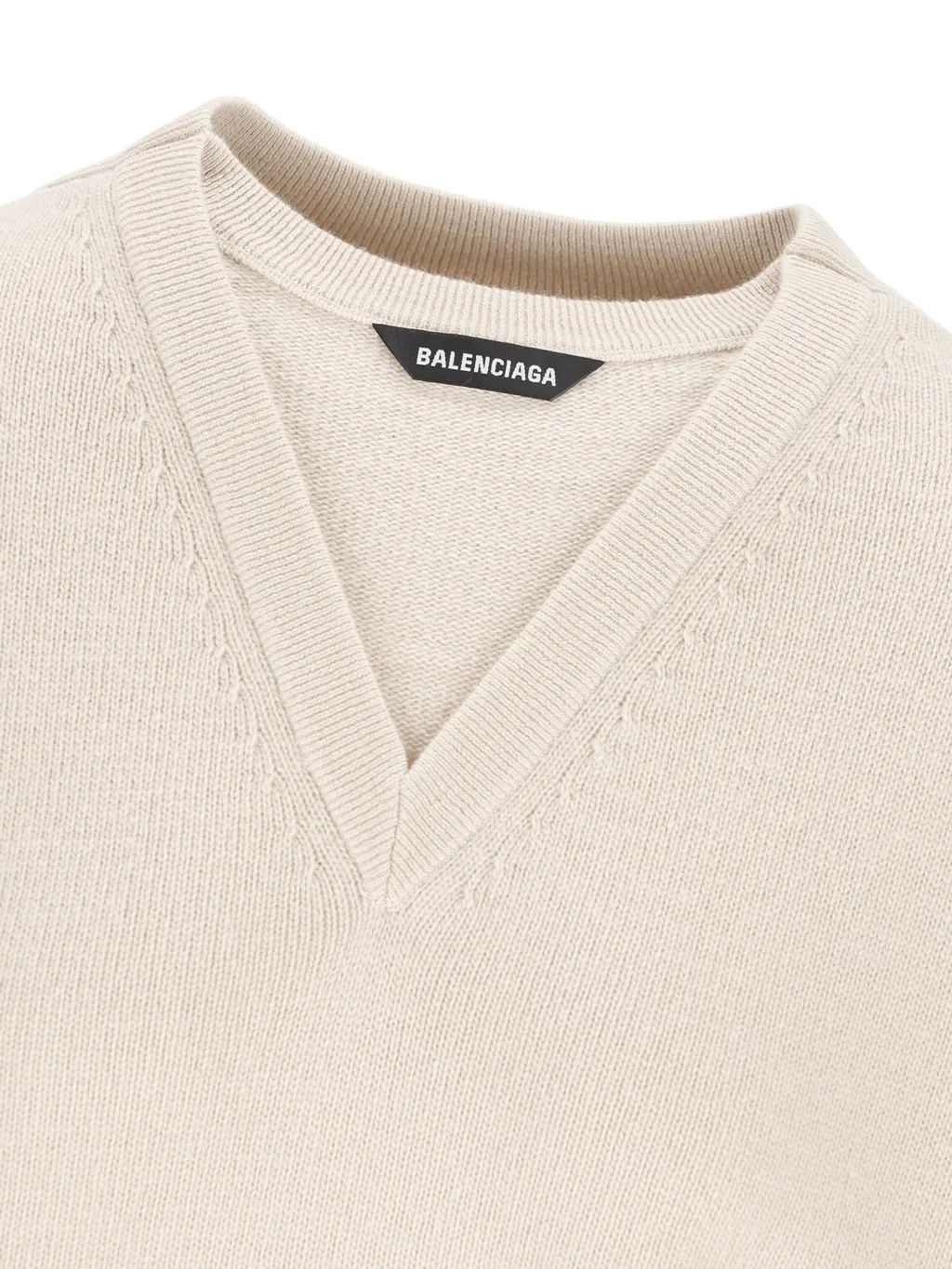 Logo-Patch Wool Jumper