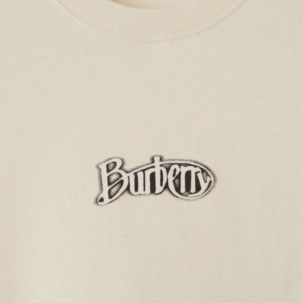 Burberry Logo Printed Crewneck T-Shirt