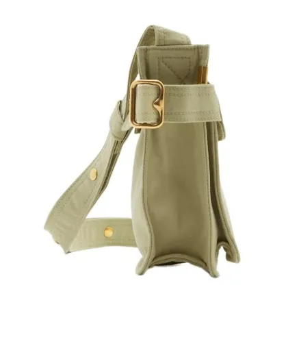 Burberry Trench Logo-Embroidered Zipped Messenger Bag