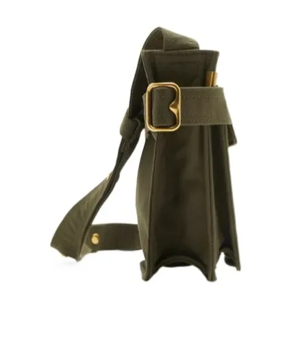 Burberry Logo Embroidered Trench Phone Shoulder Bag
