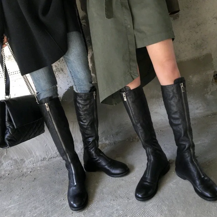 410 Zippered Boots