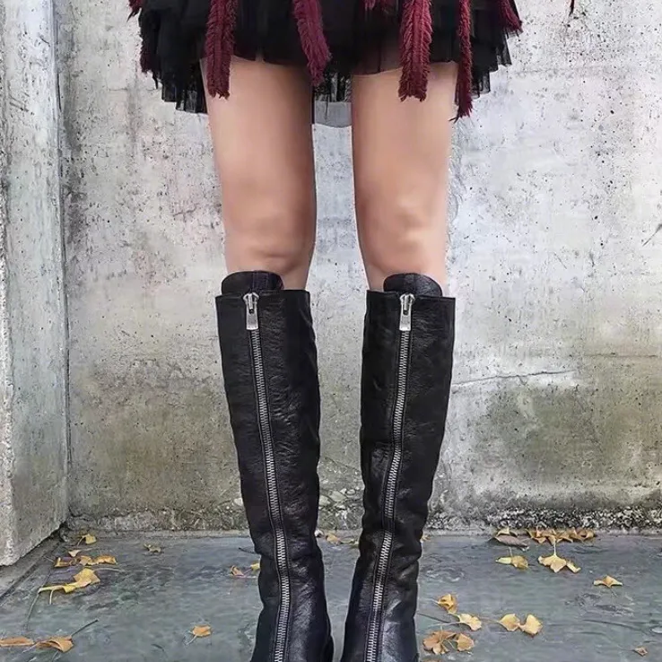 410 Zippered Boots