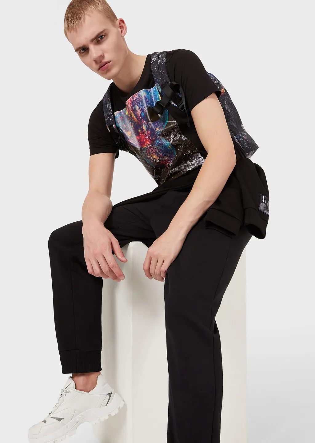Graphic-Print Cotton T-Shirt