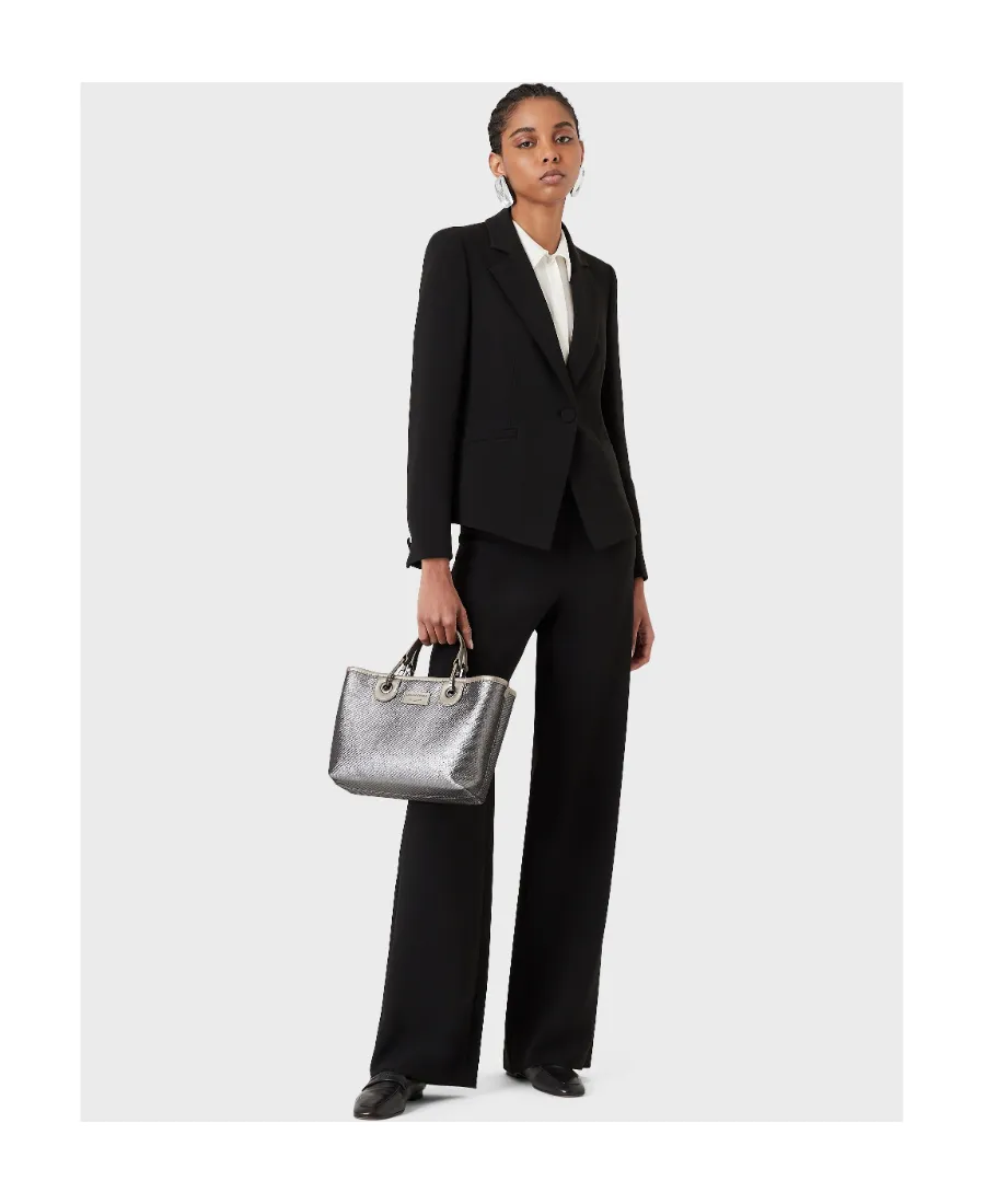 Emporio Armani High Waist Flared Pants