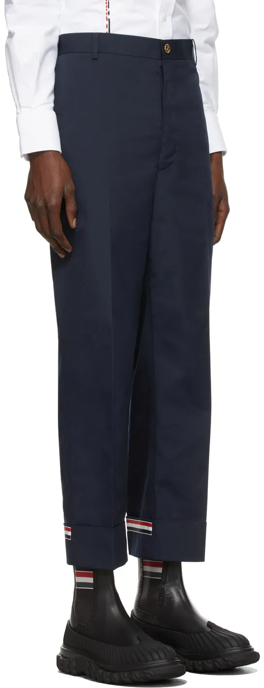 Thom Browne Straight-Leg Tailored Trousers