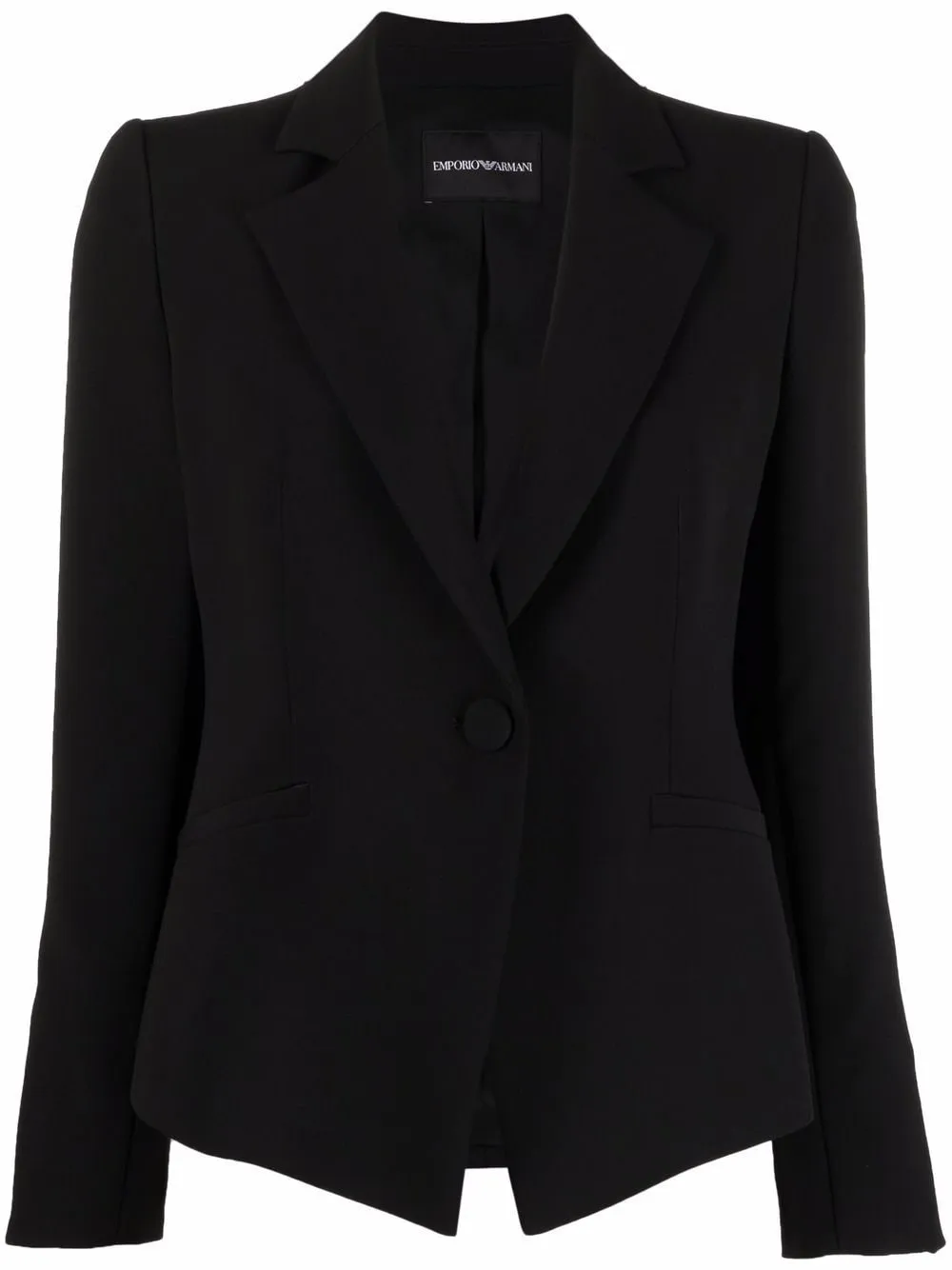 Single-Breasted Fitted Blazer