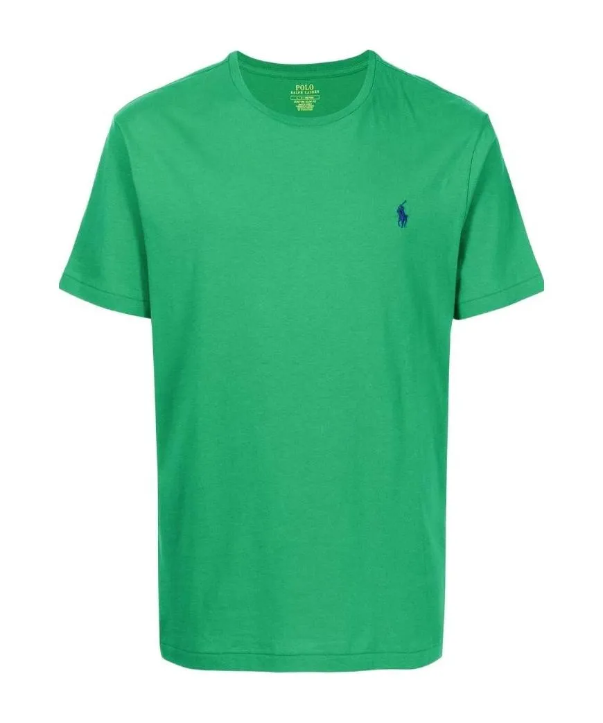 Polo Ralph Lauren Logo Embroidered Round Neck T-Shirt