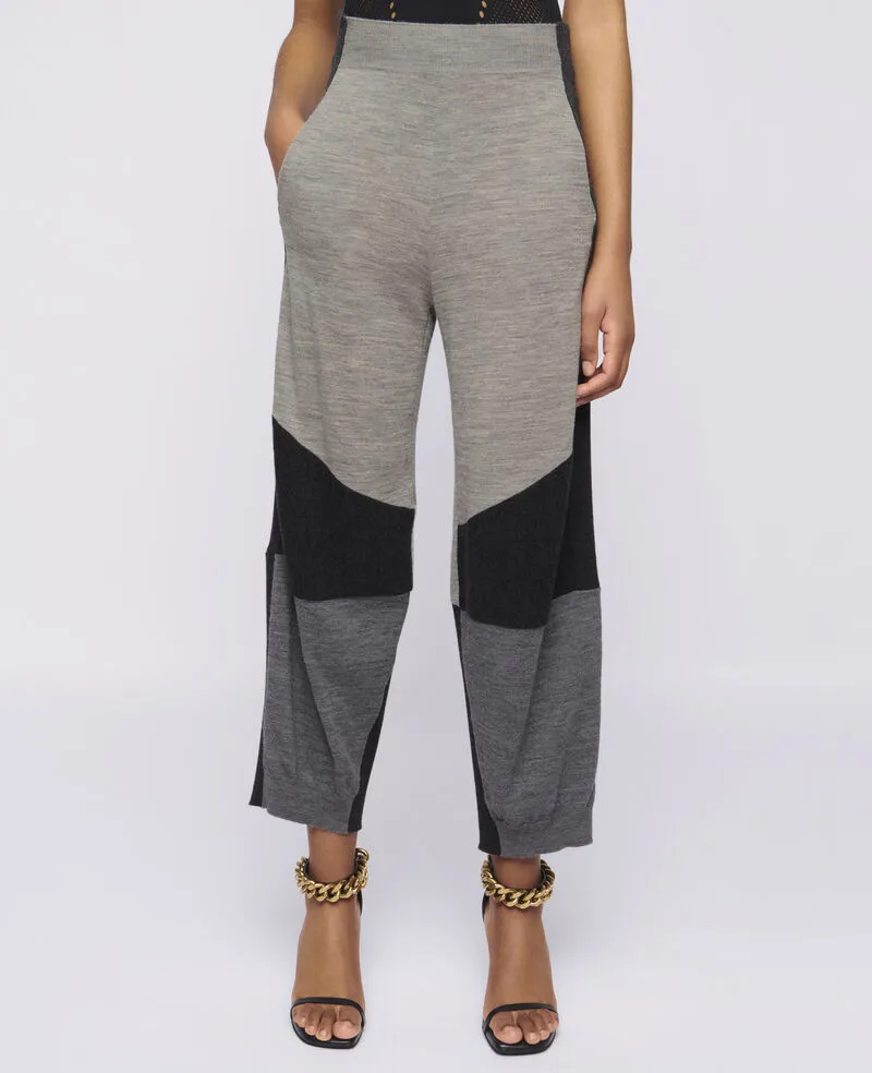 Stella Mccartney Panelled Knitted Pants