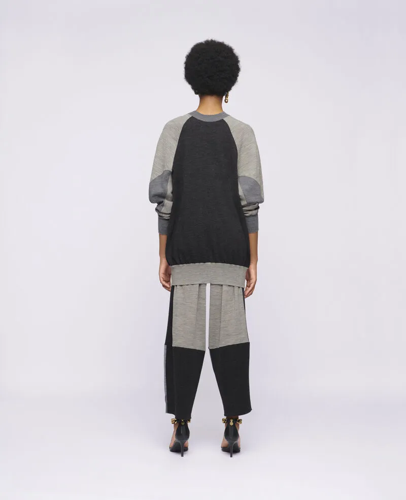 Stella Mccartney Panelled Knitted Pants