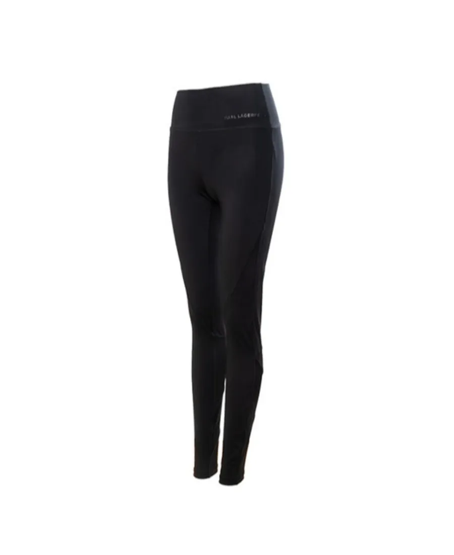 Black Logo Casual Pants