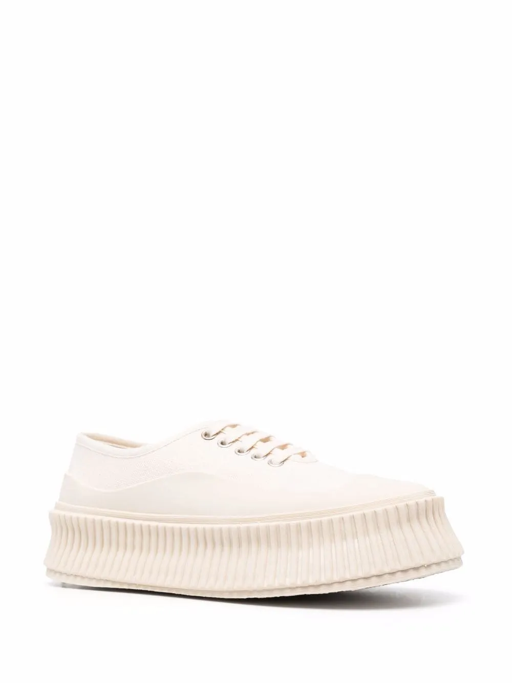 Ribbed Chunky Sole Sneakers