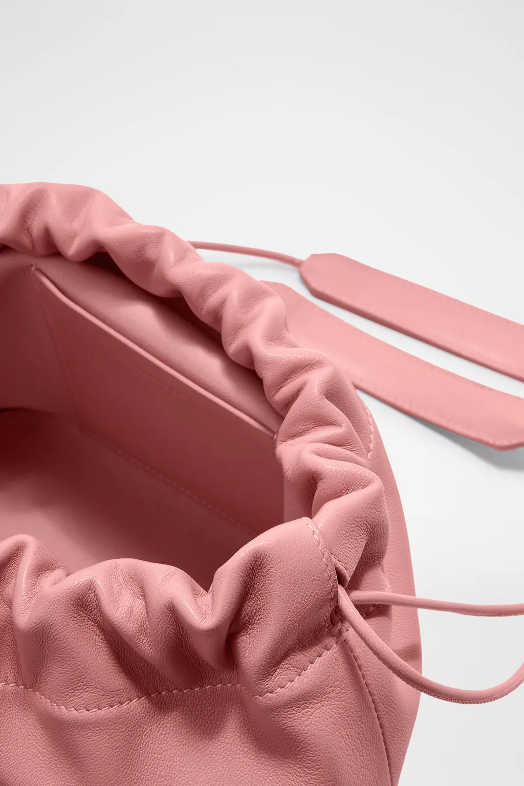 Drawstring Bucket Bag
