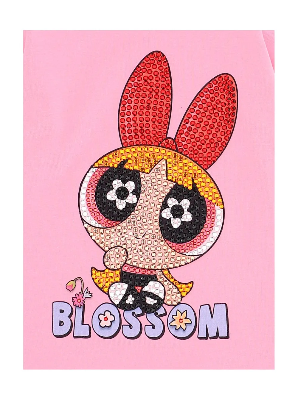 Monnalisa Graphic Embellished Regular Fit T-Shirt