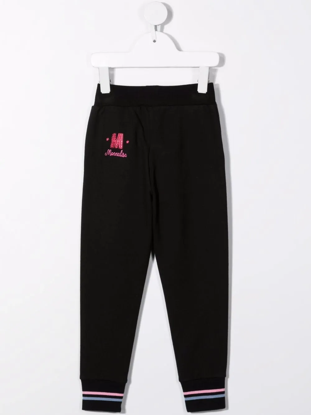 Monnalisa Logo Embroidered Track Pants