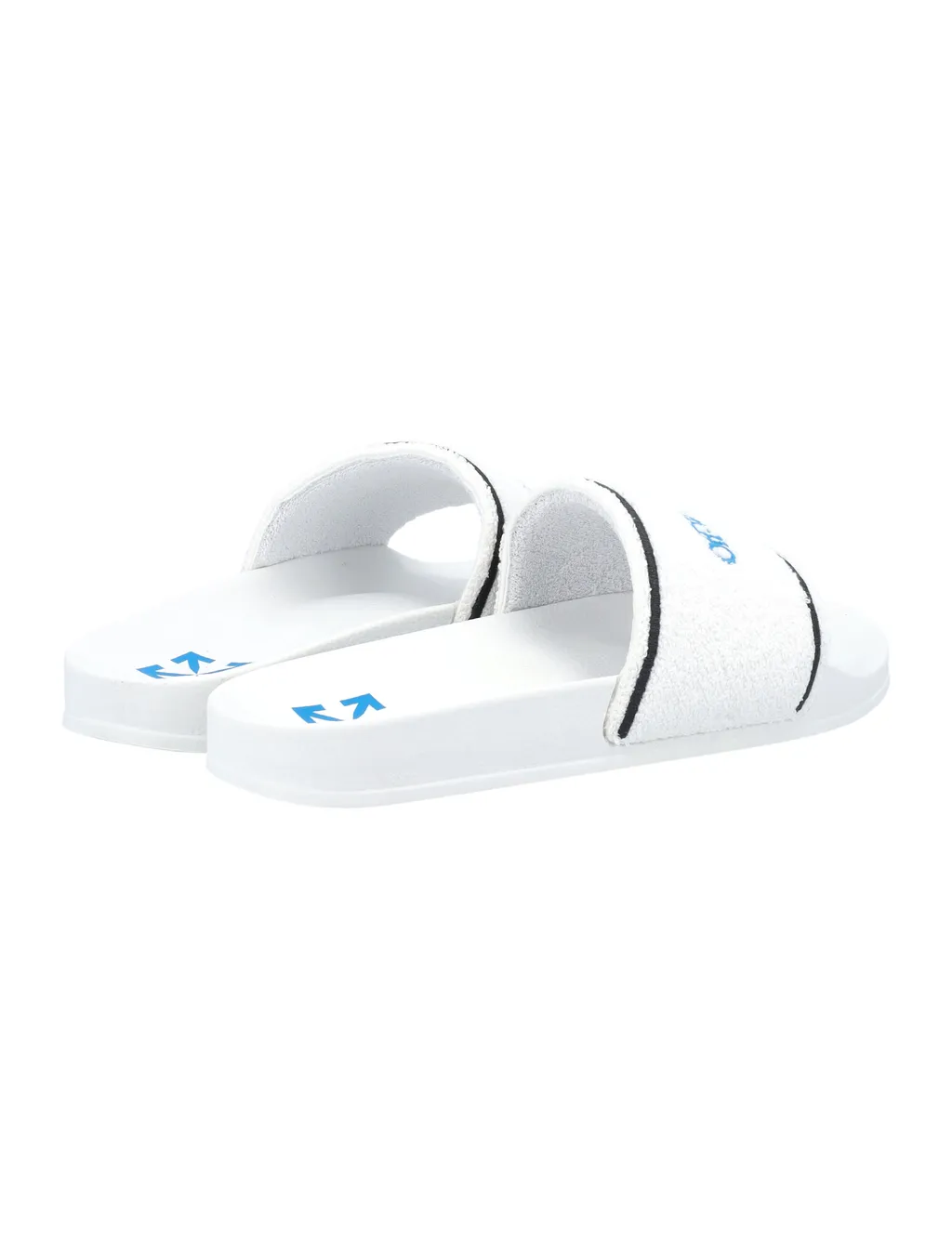 Towel Logo-Embroidered Slides