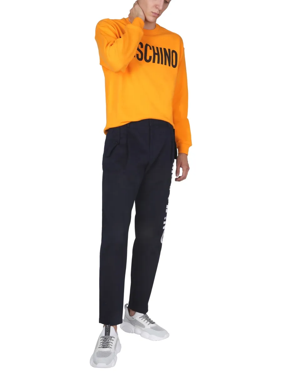 Logo Design Casual Pants