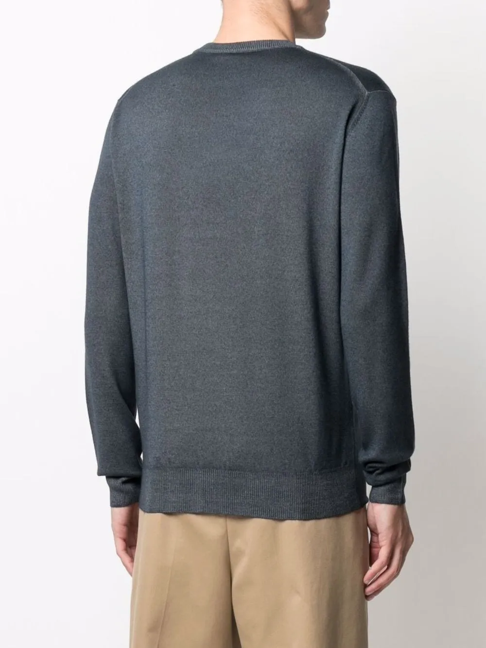 Embroidered-Logo Jumper