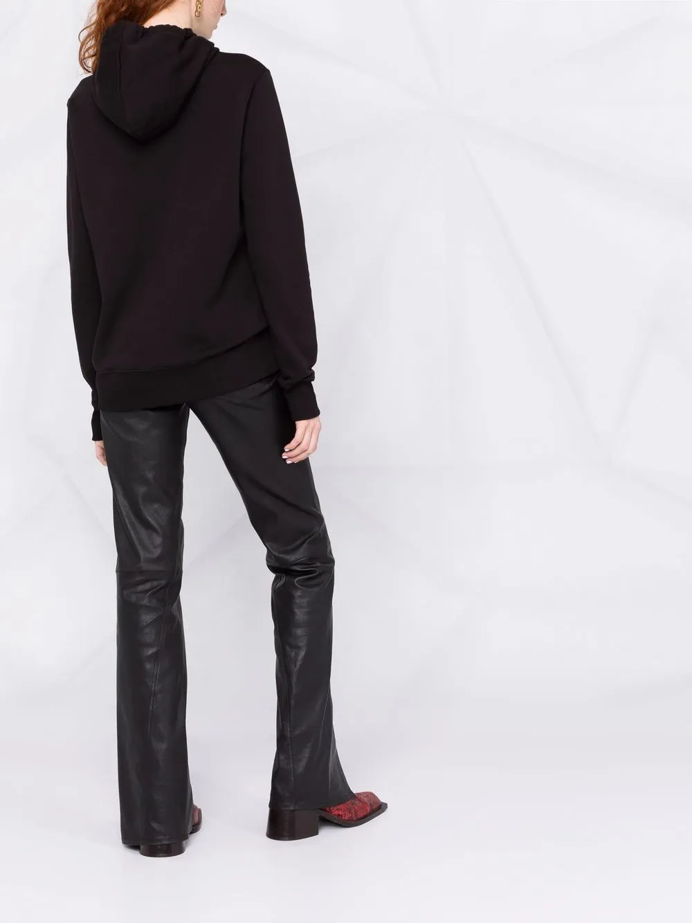 Versace Jeans Couture V-Emblem Drawstring Hoodie