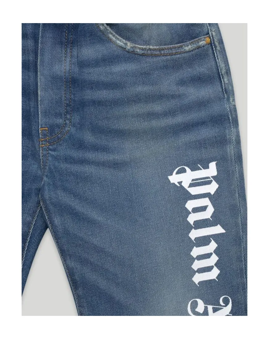 Logo-Print Jeans