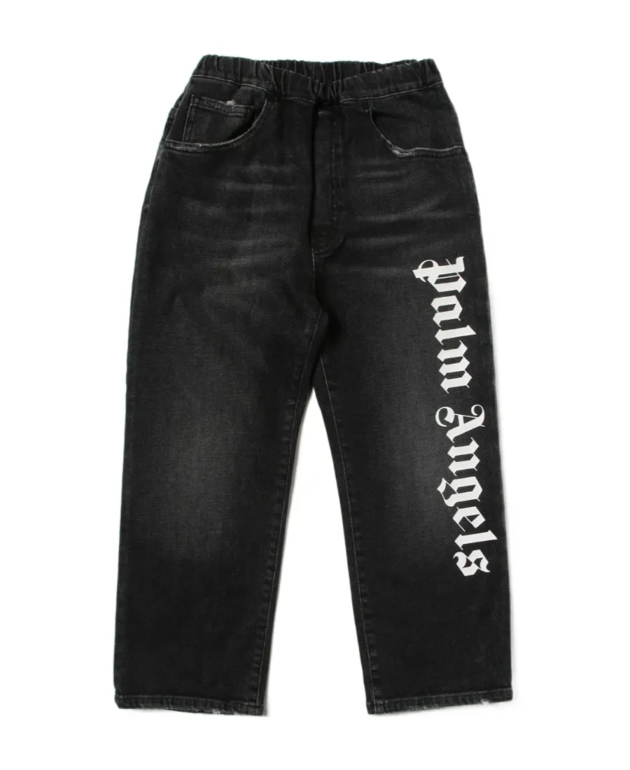 Logo-Print Jeans