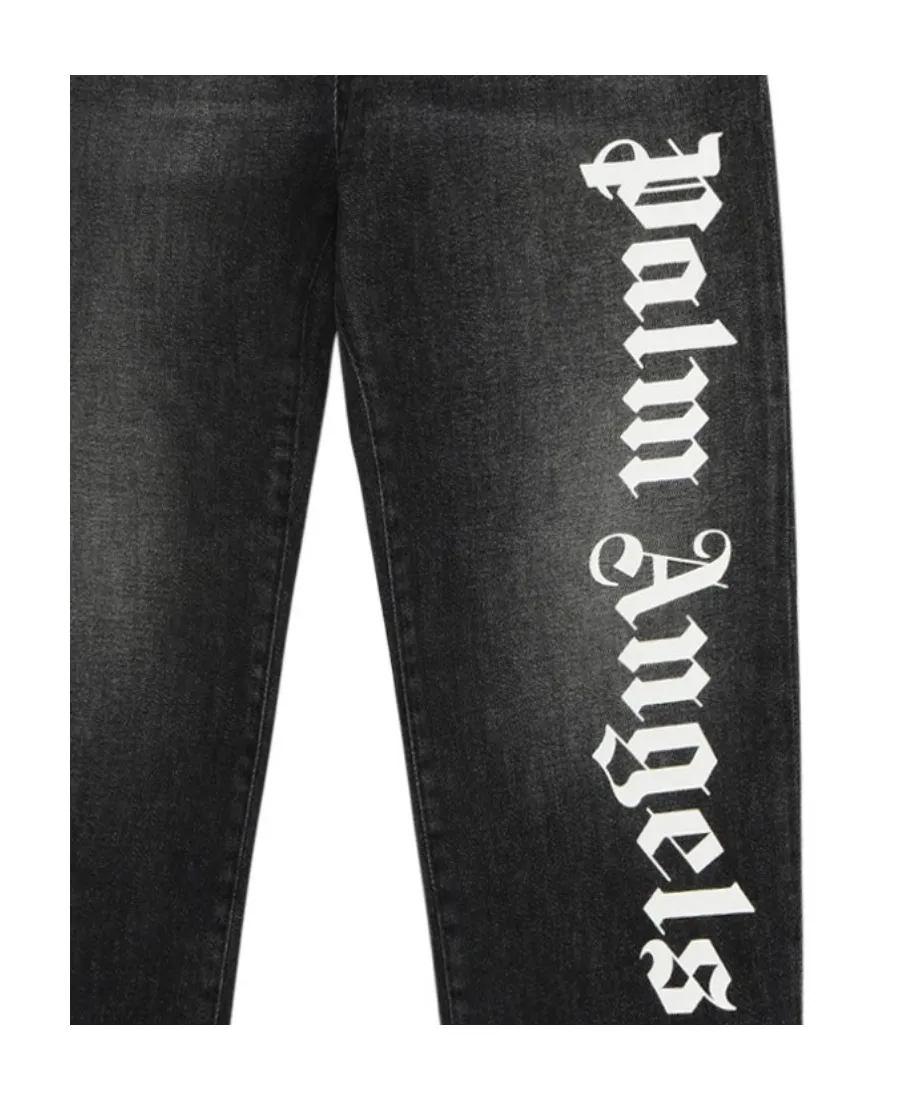 Logo-Print Jeans