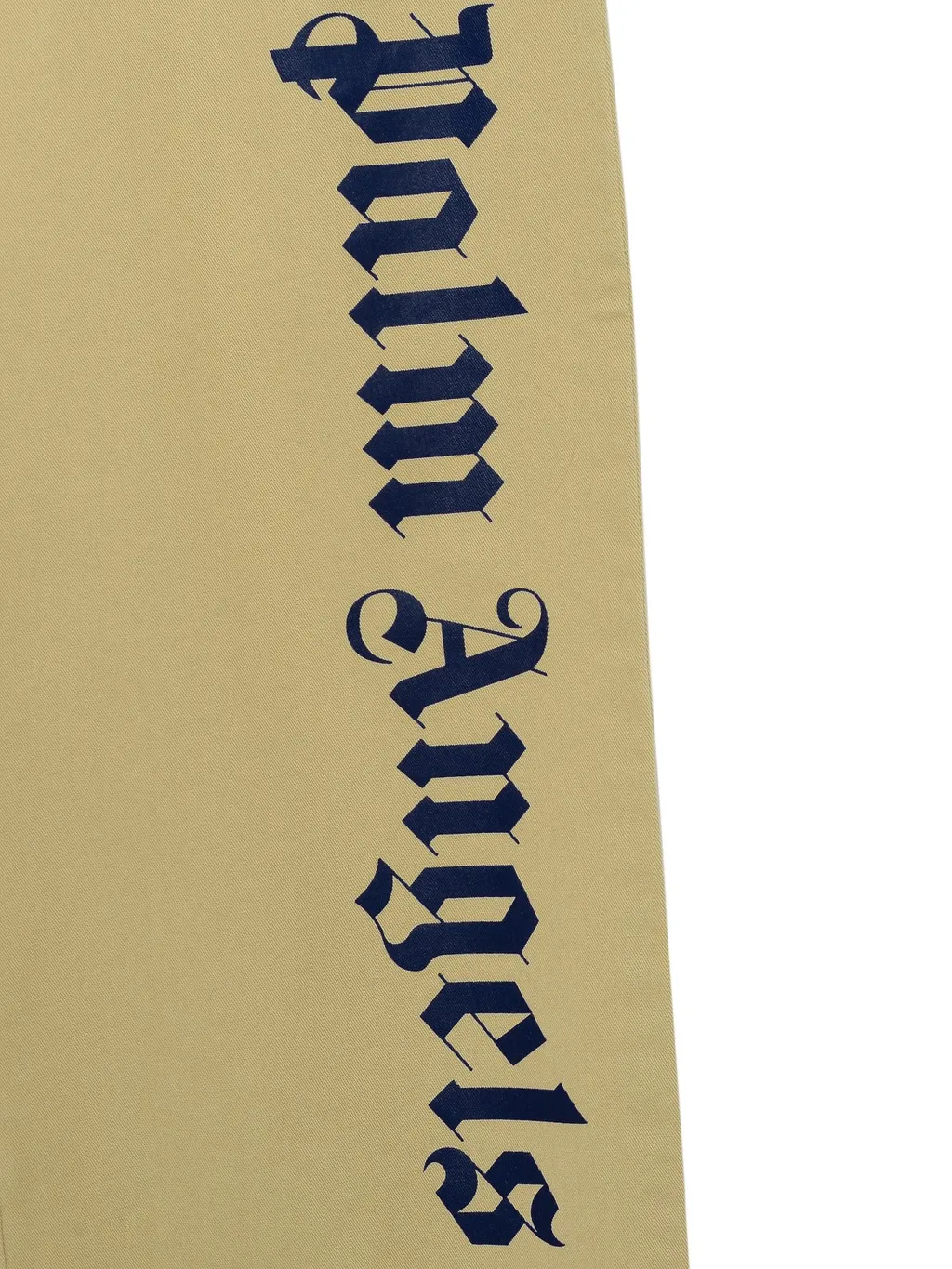 Palm Angels Kids Logo Print Drawstring Pants